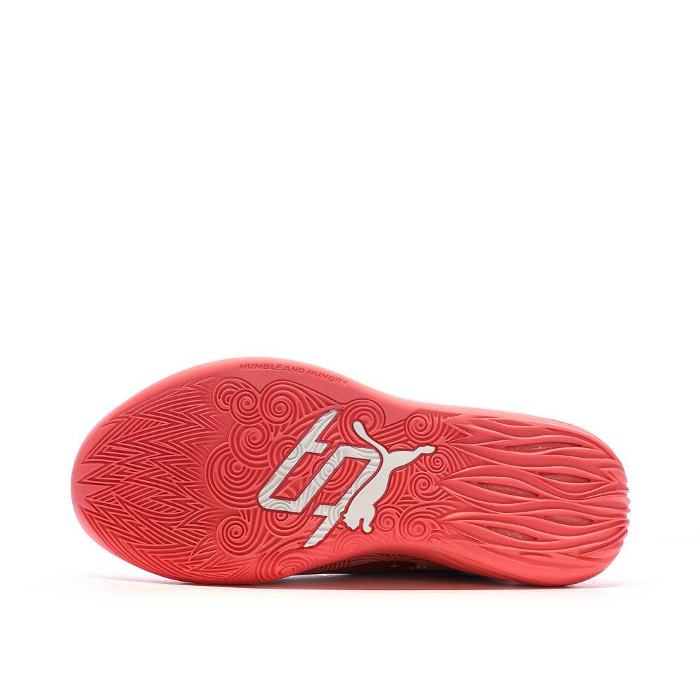 Puma Chaussures de Basketball Rose/Rouge Mixte Puma Stewie 2