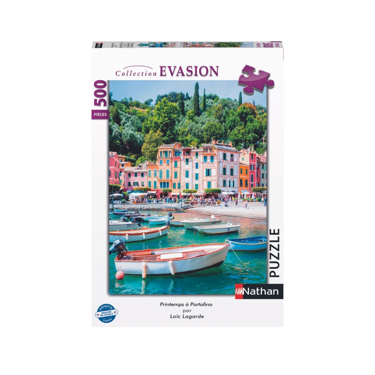 Puzzle 500 pièces Printemps à Portofino