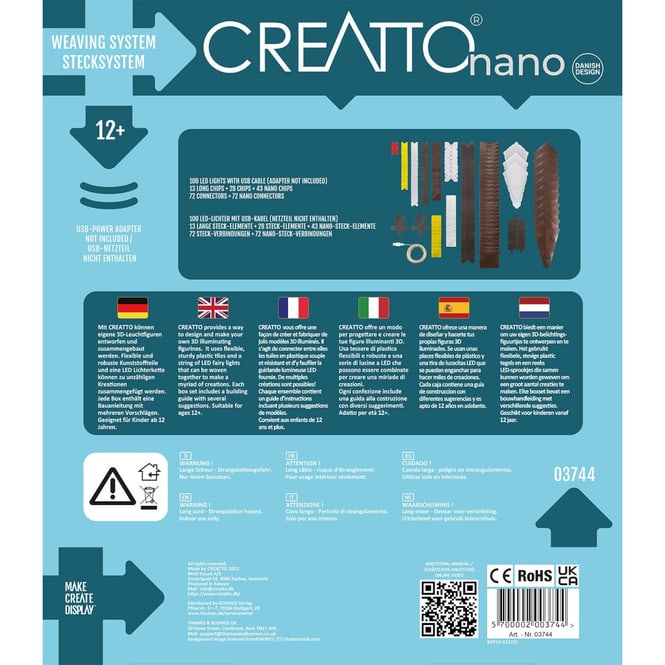 CREATTO nano - Adler - 3D-Puzzle