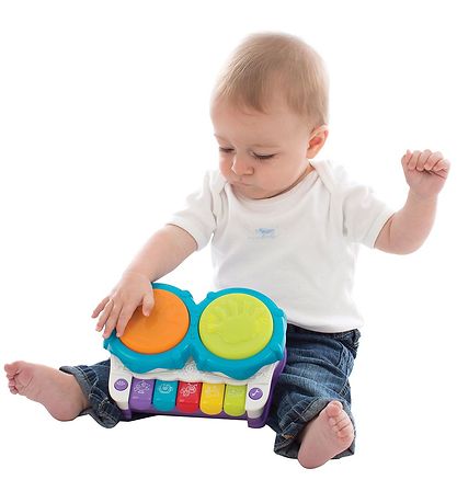 Playgro Motorikspielzeug - 2 in 1 Light Up Music Maker