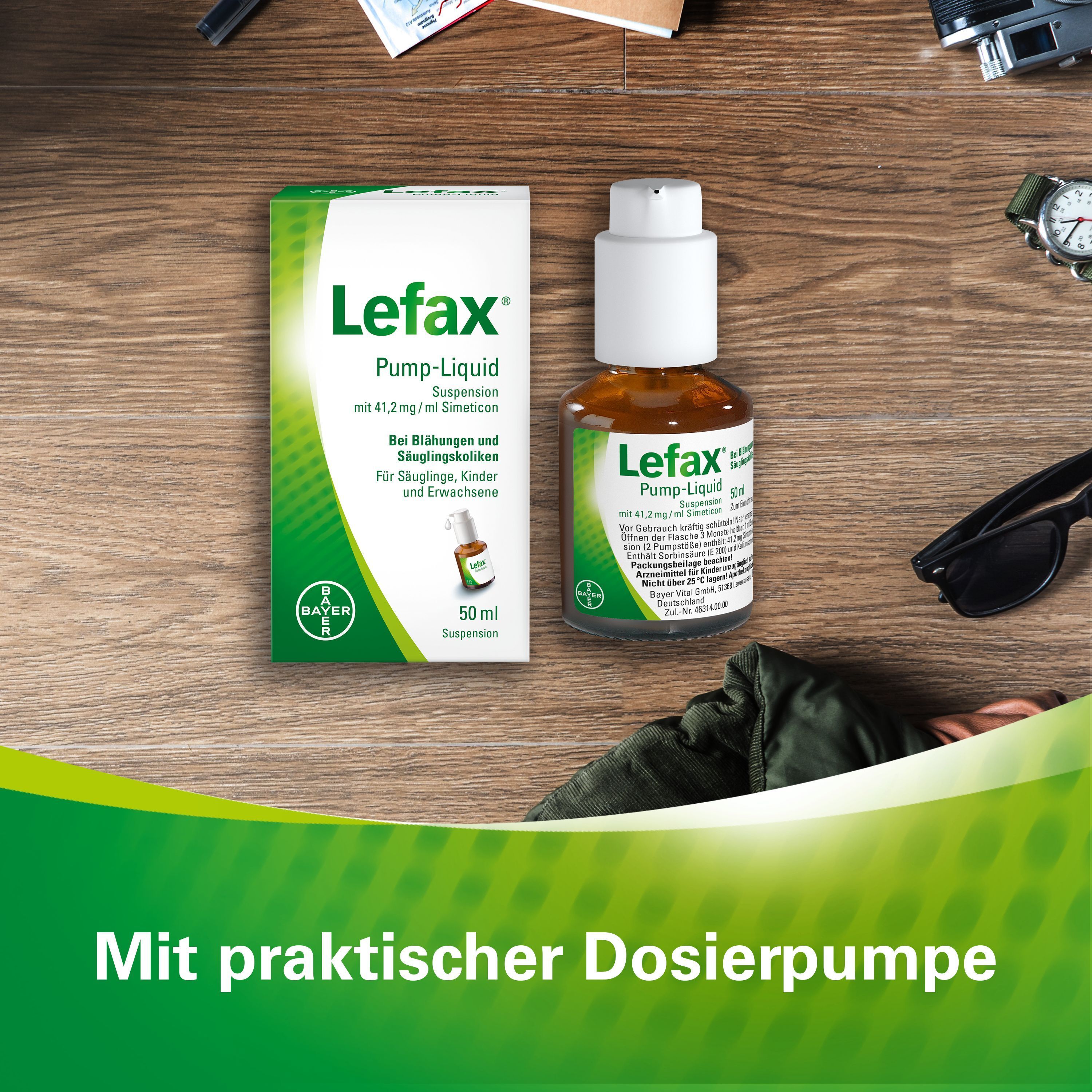 Lefax® Pump-Liquid gegen Blähungen