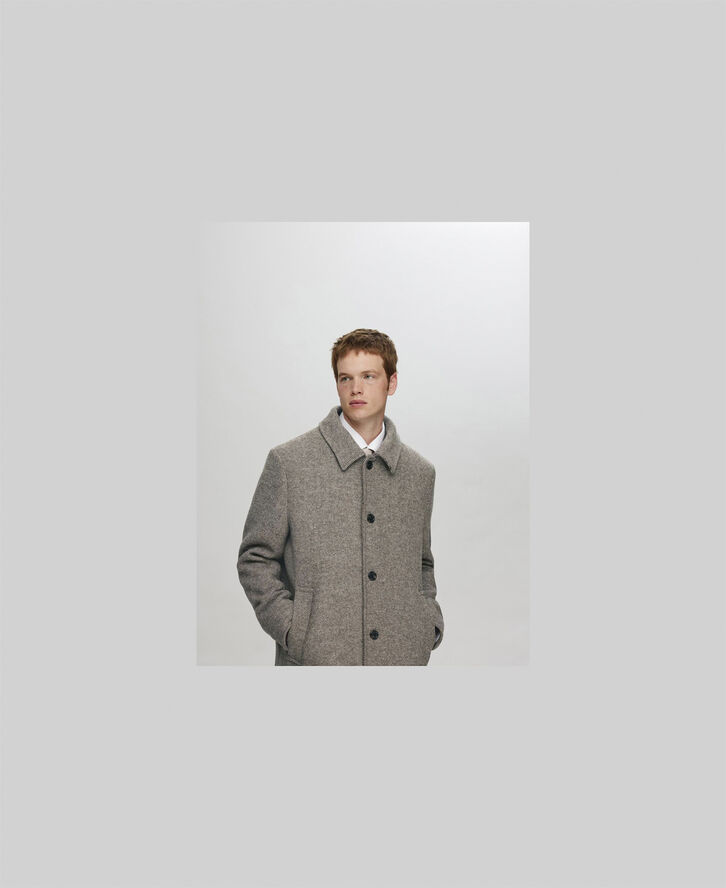 Selected Homme SLHARCHIVE CAR COAT Demitasse/donegal