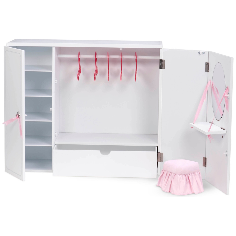 Our Generation Kleiderschrank aus Holz