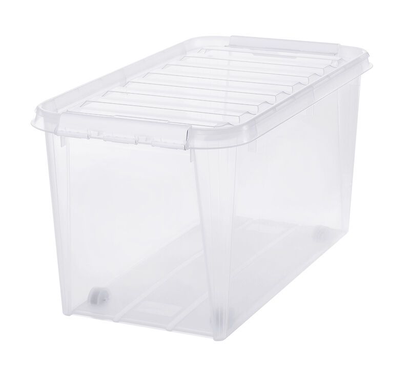 SMARTSTORE Aufbewahrungsbox - Transparent / B: 40.0 cm x T: 72.0 cm x H: 38.0 cm
