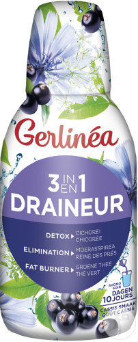 Gerlinéa Draineur 3 Actions Flacon 500ml