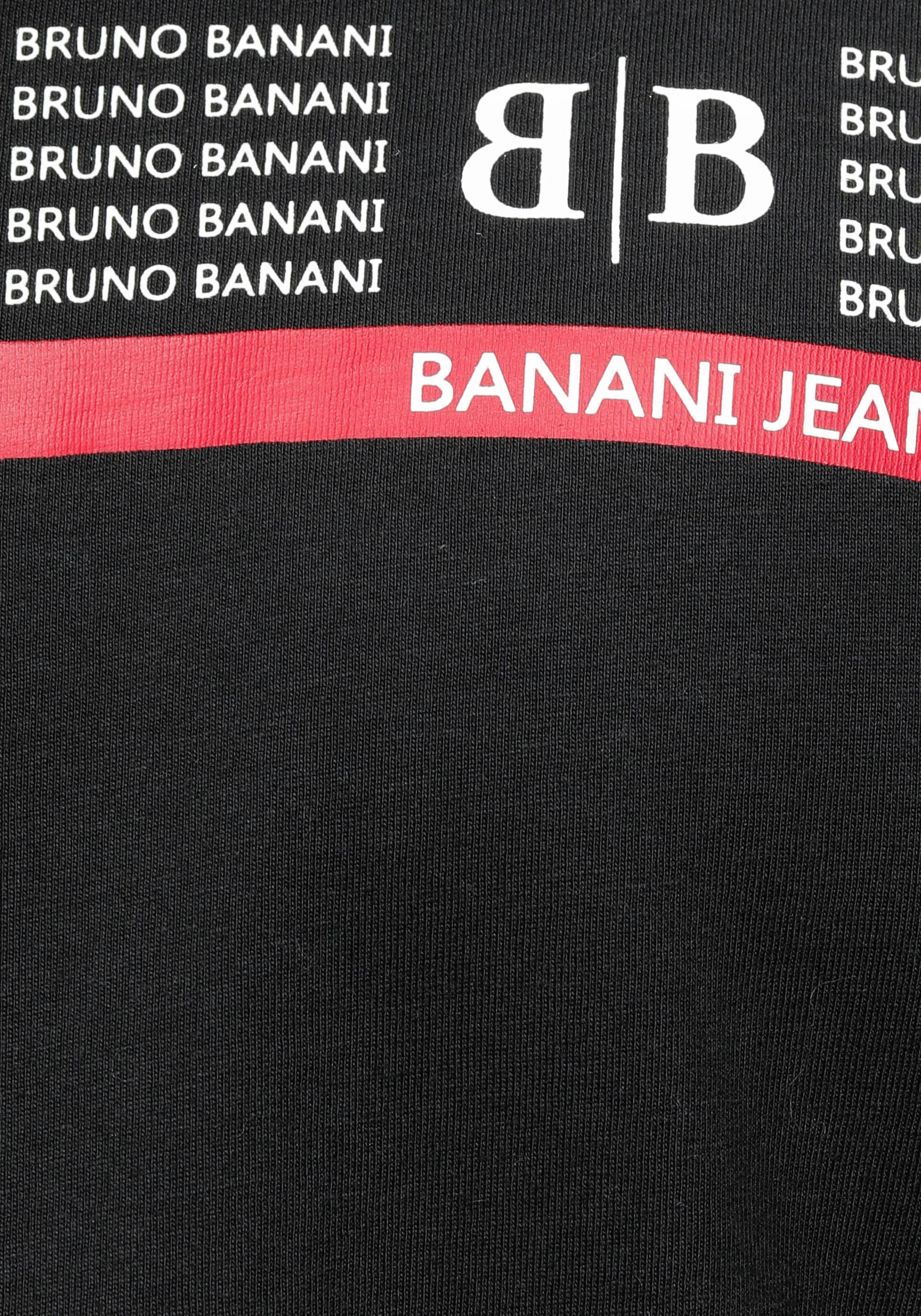 Bruno Banani Langarmshirt , schmal geschnitten,  mit lässigem und peppigem Aufdruck