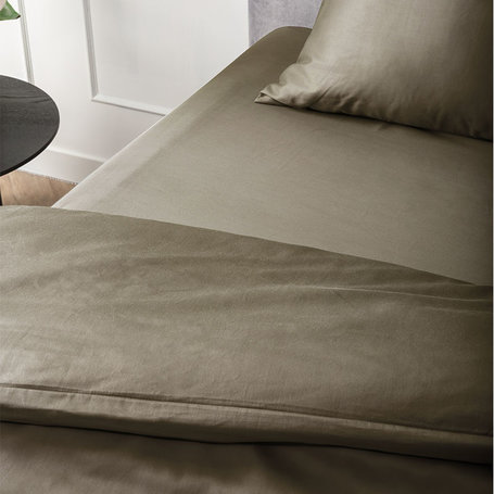 Dekbedovertrek Luxury Satin -Truffel