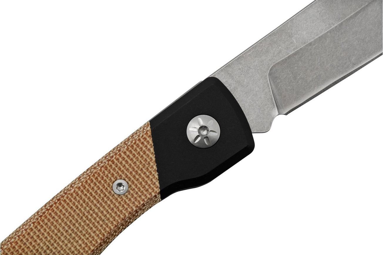 Mercury Luc 9LUCEXSWALBK-C, Elmax, Natural Canvas Micarta, zakmes