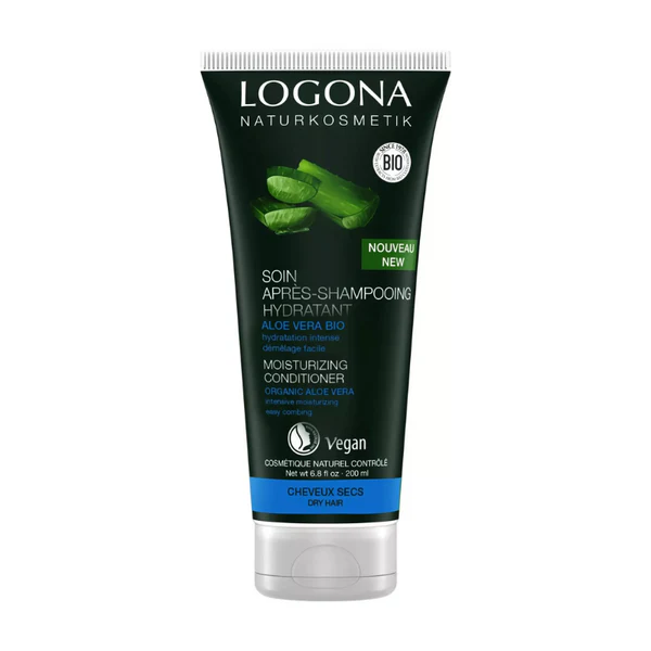 Logona Soin Après Shampooing Hydratant Aloe Vera 200 mL