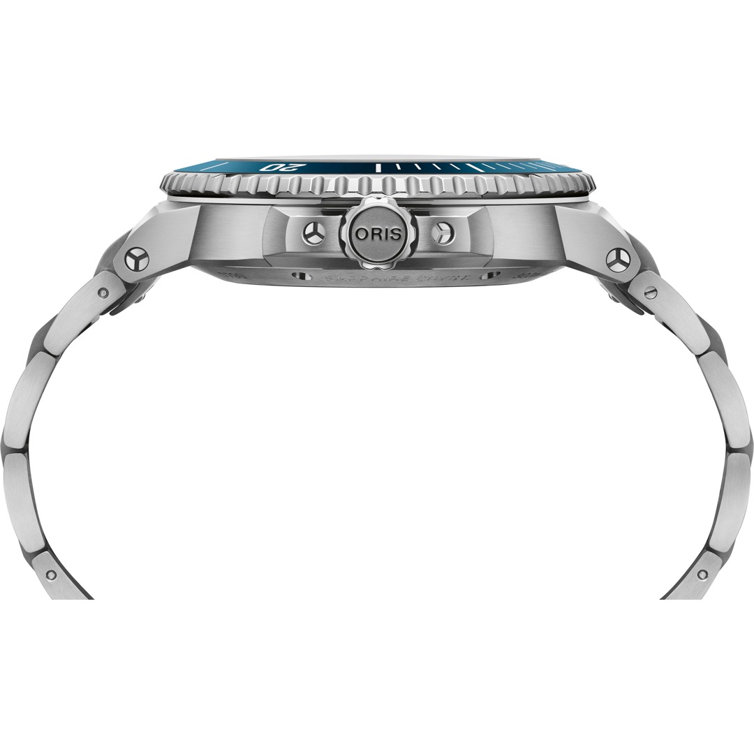 Oris Aquis Date Calibre 400 Blau Ø 43.5mm