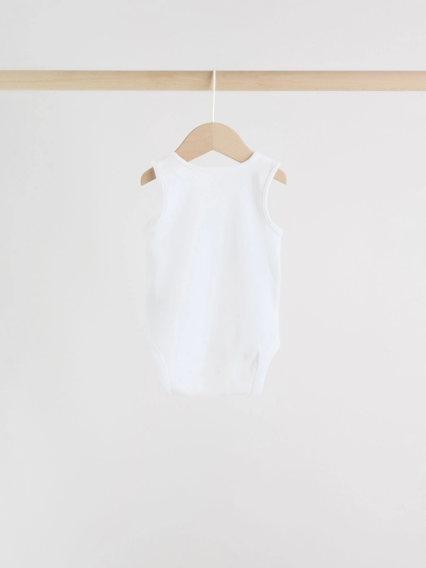 Wit - Babyrompertjes met hemdje