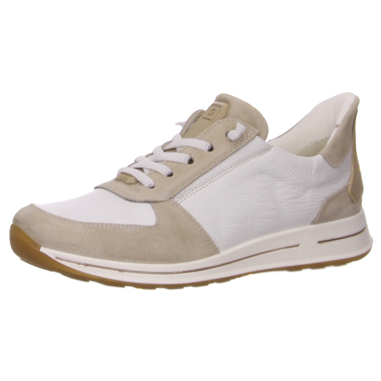 Ara Shoes Sneaker weiß/beige weiss/weiss kombi