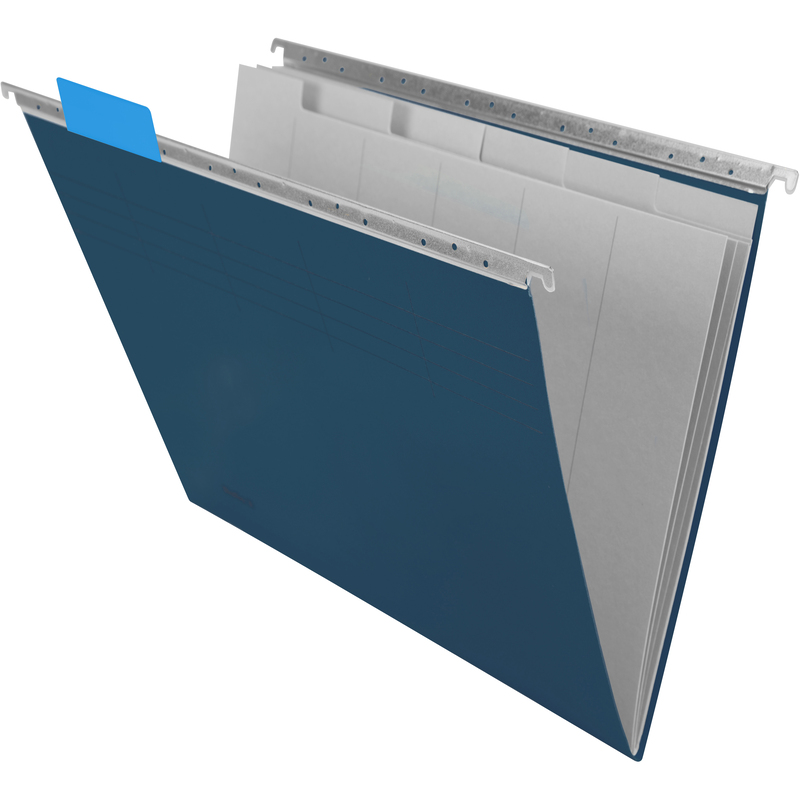 Biella Register-Hängemappen, 25 cm, blau, 10 Stück