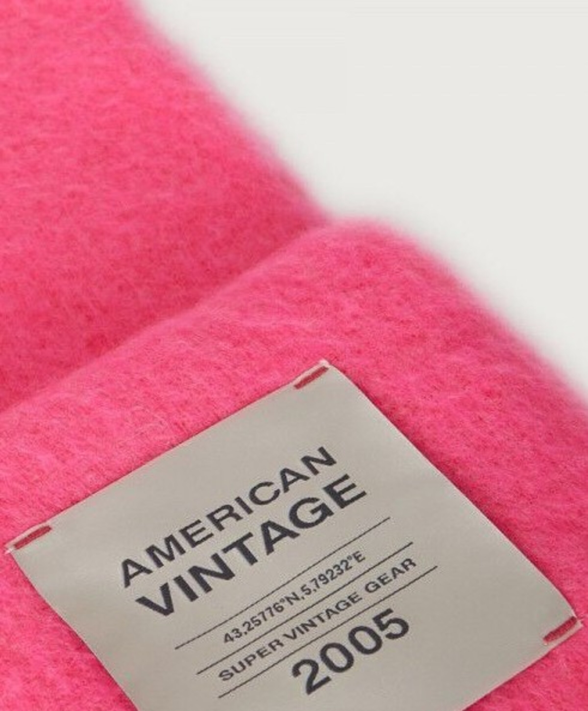American Vintage Dames sjaal roze