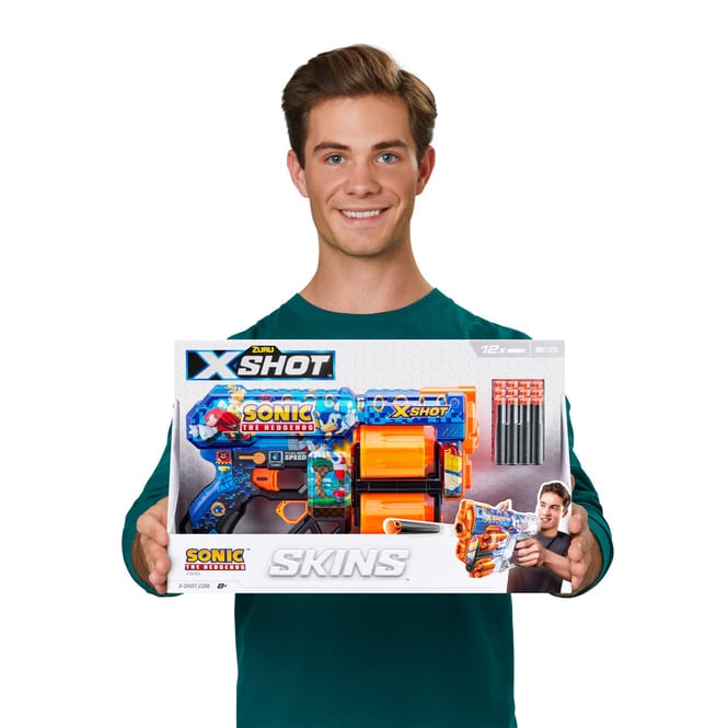 XShot Skins - Dread Dart Blaster - Sonic