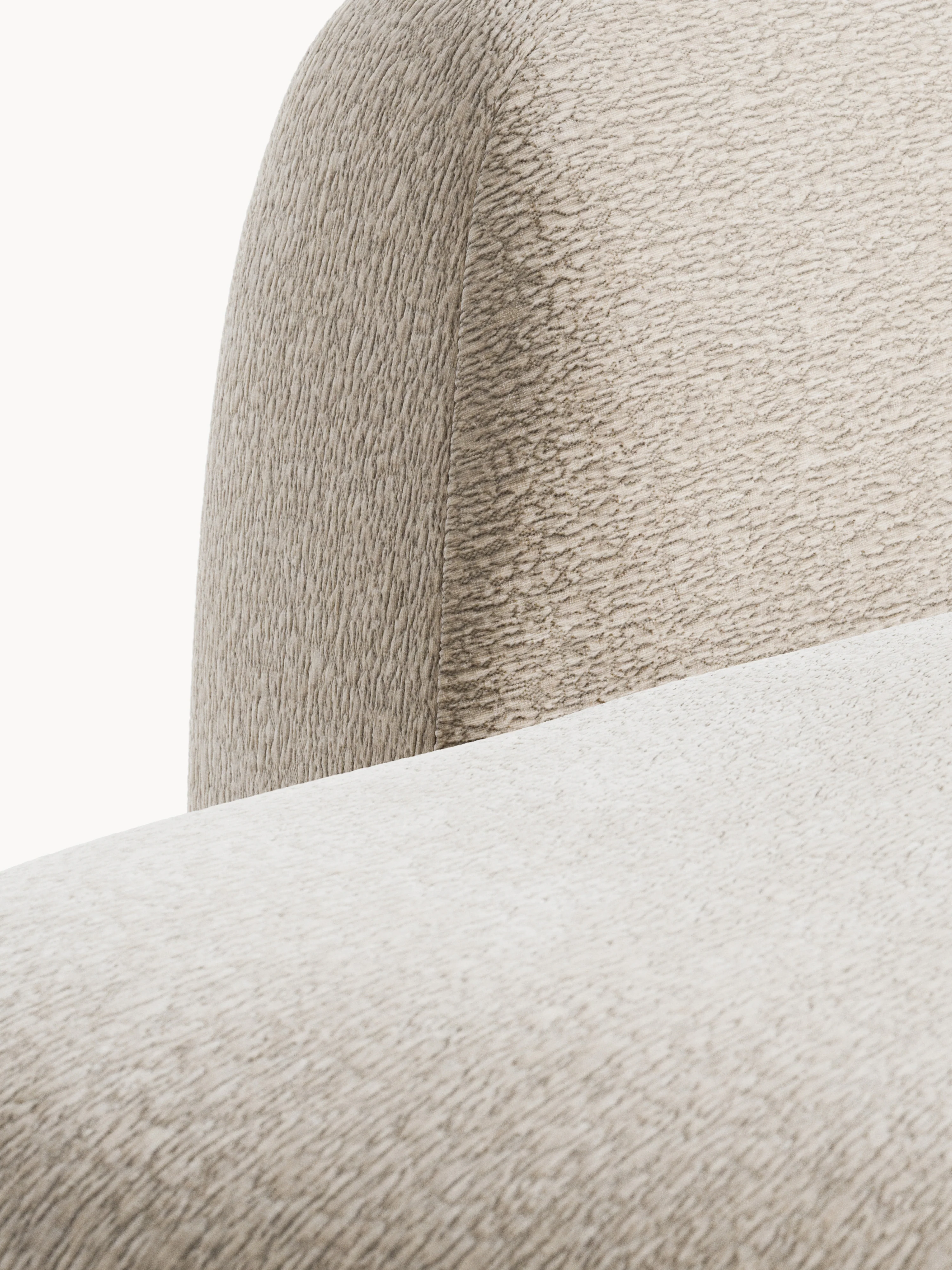 Bank Wolke (2-zits) met chaise longue