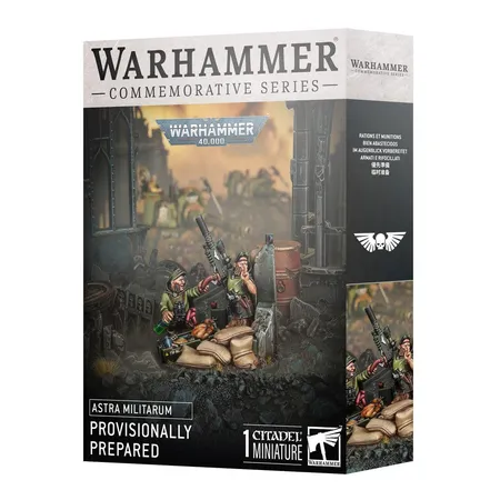 Games Workshop 47-75 Warhammer 40K Sonderfigur Astra Militarum - Im Augenblick Vorbereitet