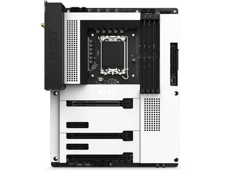 NZXT N7 Z790 - Bundkort - ATX - LGA1700 sokkel - Z790 Chipset - USB 3.2 Gen 2, USB 3.2 Gen 1, USB-C 3.2 Gen 2x2 - 2.5 Gigabit LAN - onboard grafik (CPU påkrævet) - HD Audio (8-kanaler)
