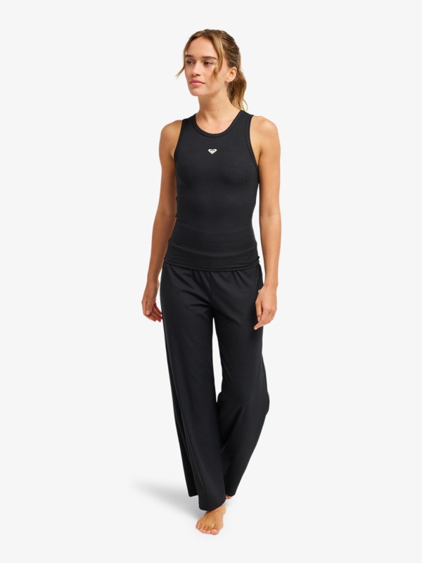 Rise & Vibe Débardeur Noir Femme