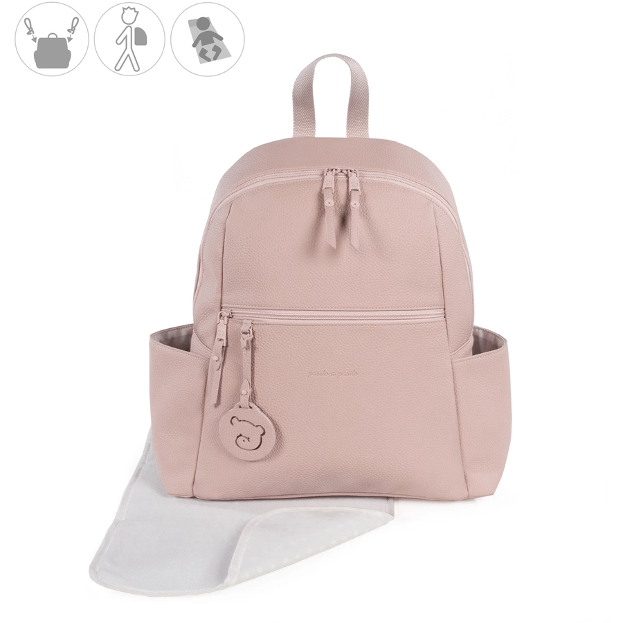 pasito a pasito Wickelrucksack rosa