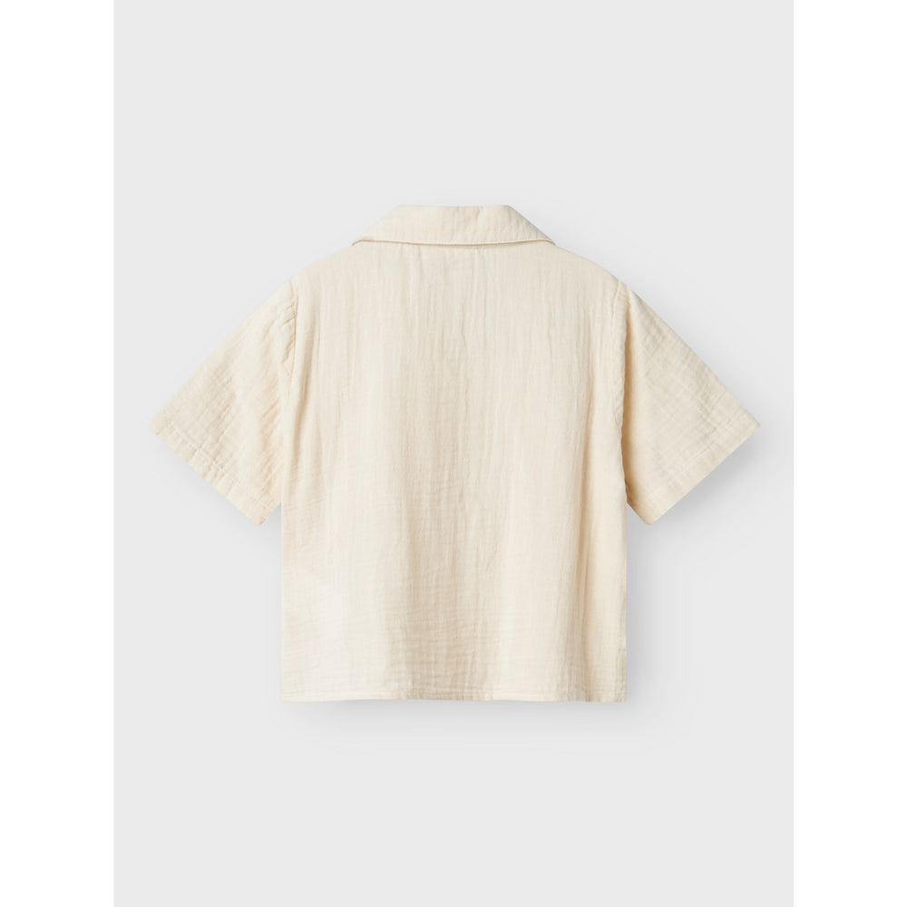 Køb Name It Summer Sand Jasmin Kort Skjorte Noos