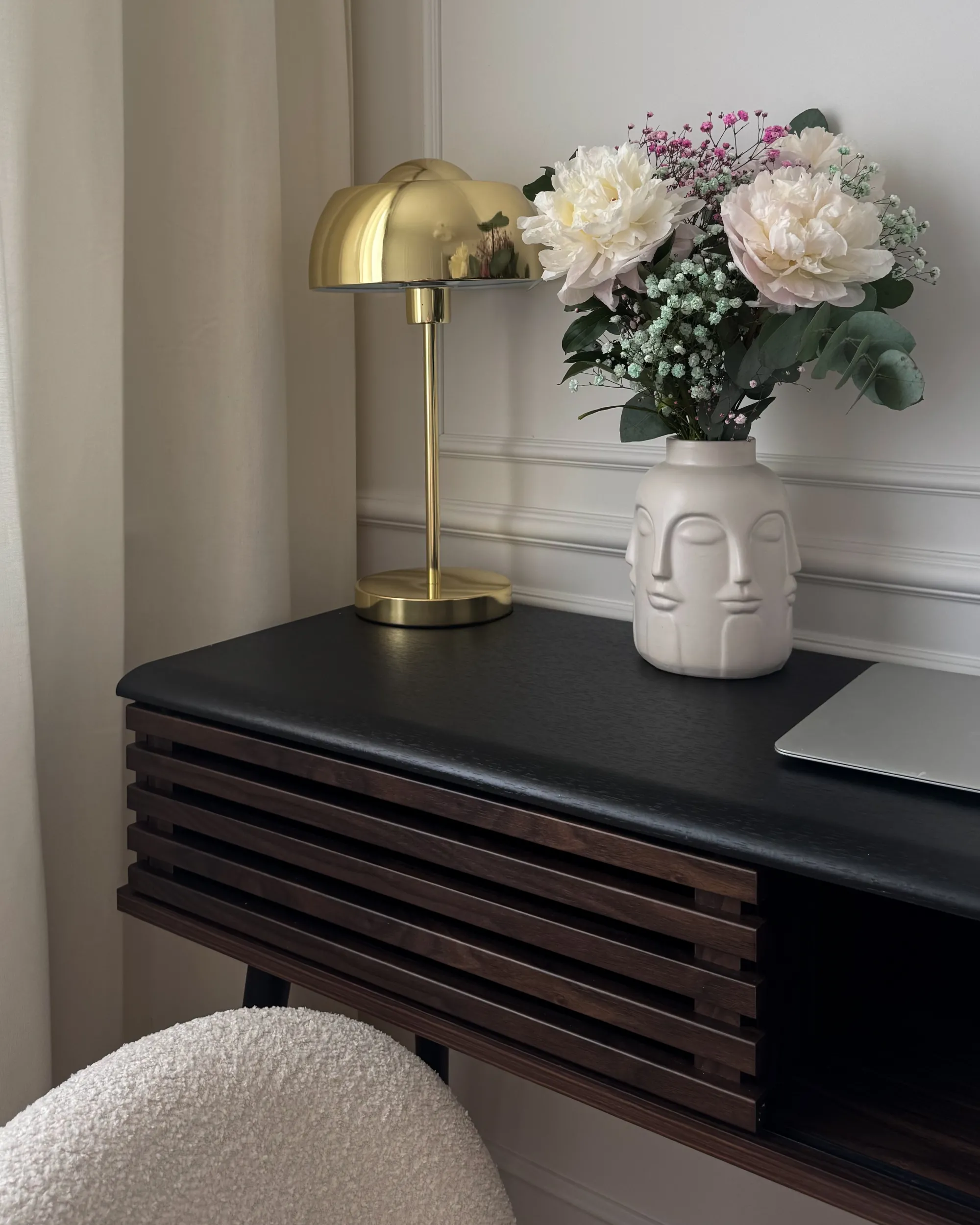 Sidetable PERTH Donkerbruin