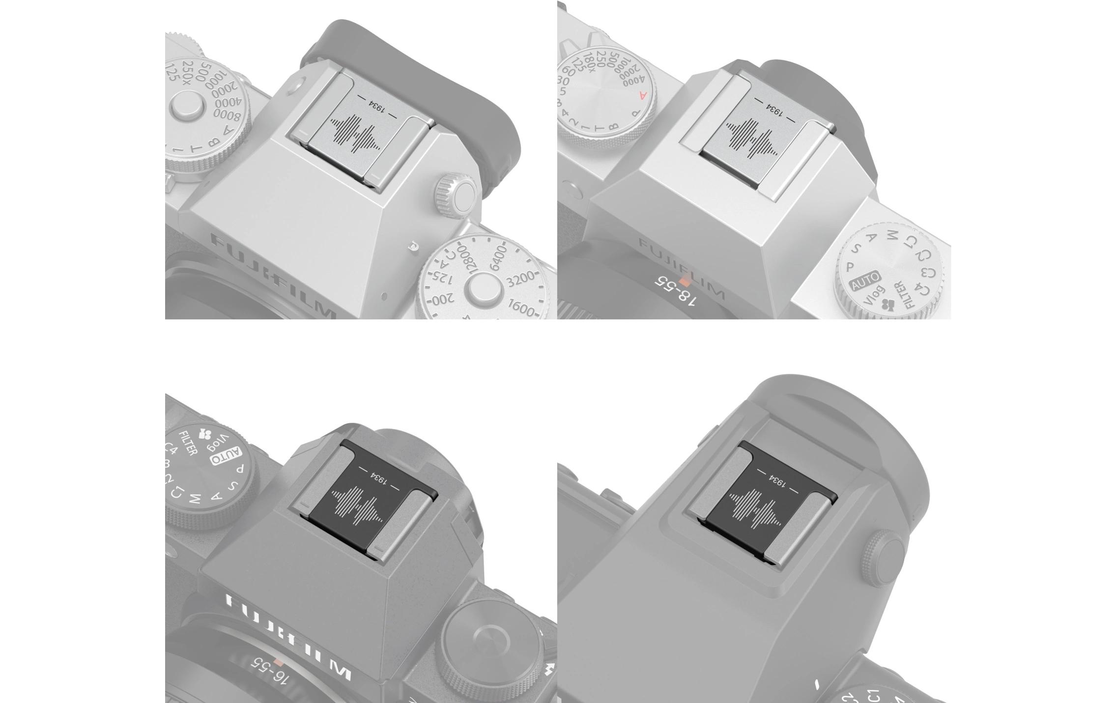 Hot Shoe Abdeckung für FUJIFILM Kameras - SchwarzAbdeckung für den kalten Schuh