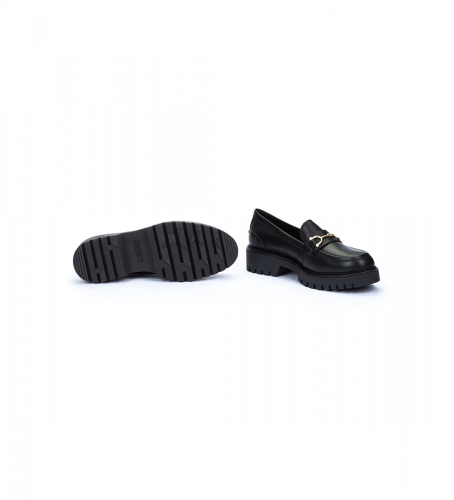 Mocassins de couro Pikolinos Aviles, pretos