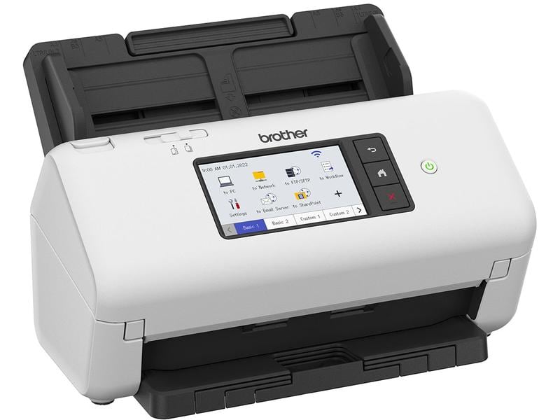 Brother Dokumentenscanner ADS-4700W Professioneller Dokumentenscanner mit LAN und WLAN