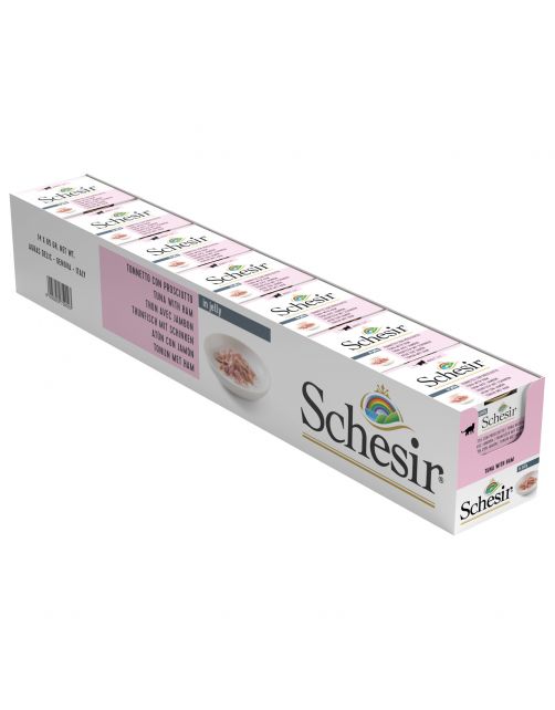 Schesir Kat Blik Gelei Vis 85 g - Kattenvoer
