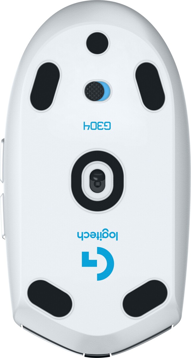 Logitech G305 Lightspeed - Trådløs Gaming Mus - Hvid - 12.000 Dpi