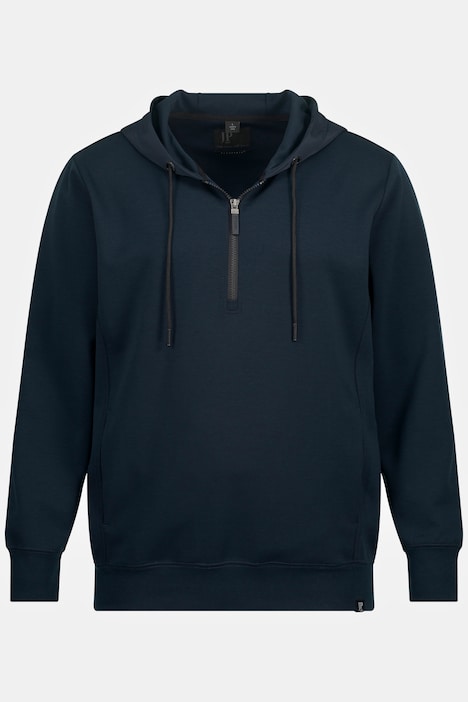 Hoodie FLEXNAMIC®, Sweater, halber Zipper, bis 8 XL