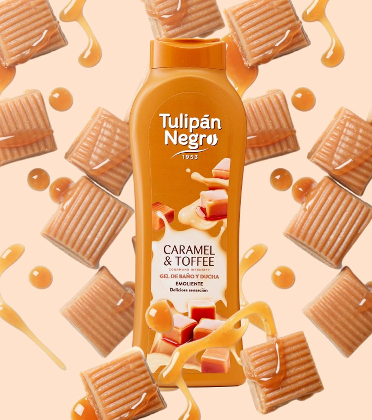 Tulipán Negro - *Gourmand Intensity* - Gel de banho 650ml - Caramel & Toffee