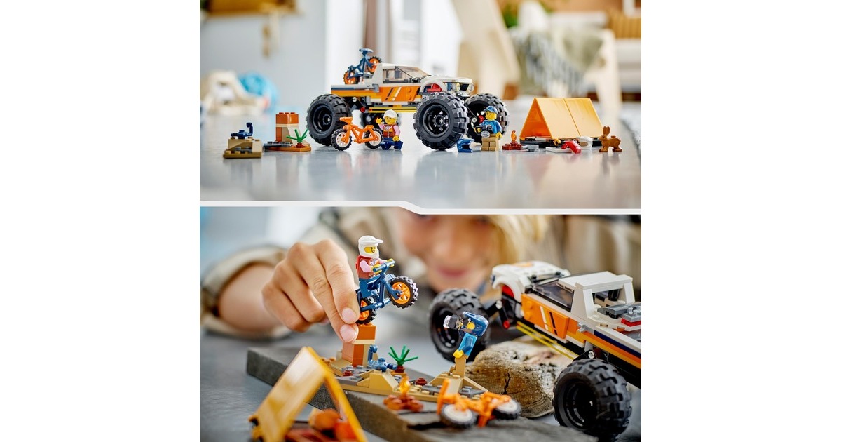 LEGOCity - 4x4 Terreinwagen avonturen Constructiespeelgoed  (60387)