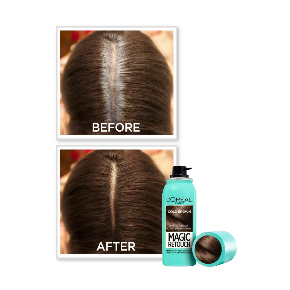 L'Oréal Paris Magic Retouch Roots 7 Cold Brown - 75 ml.