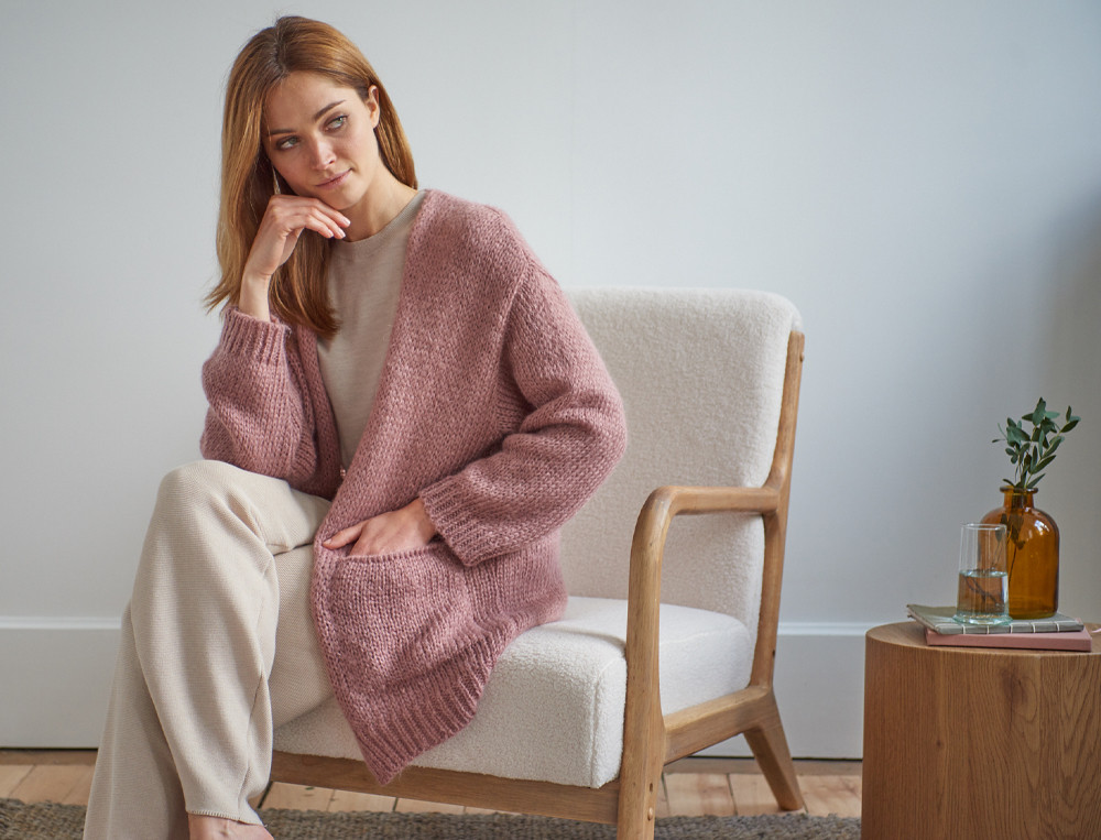 Gilet femme-Terres de douceur