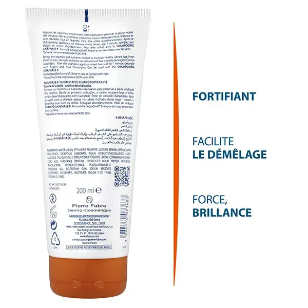 Condicionador Fortificante Ducray Anaphase+ 200ml