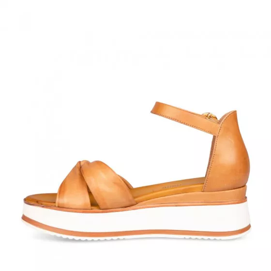 Sandales COGNAC SINEQUANONE LEATHER