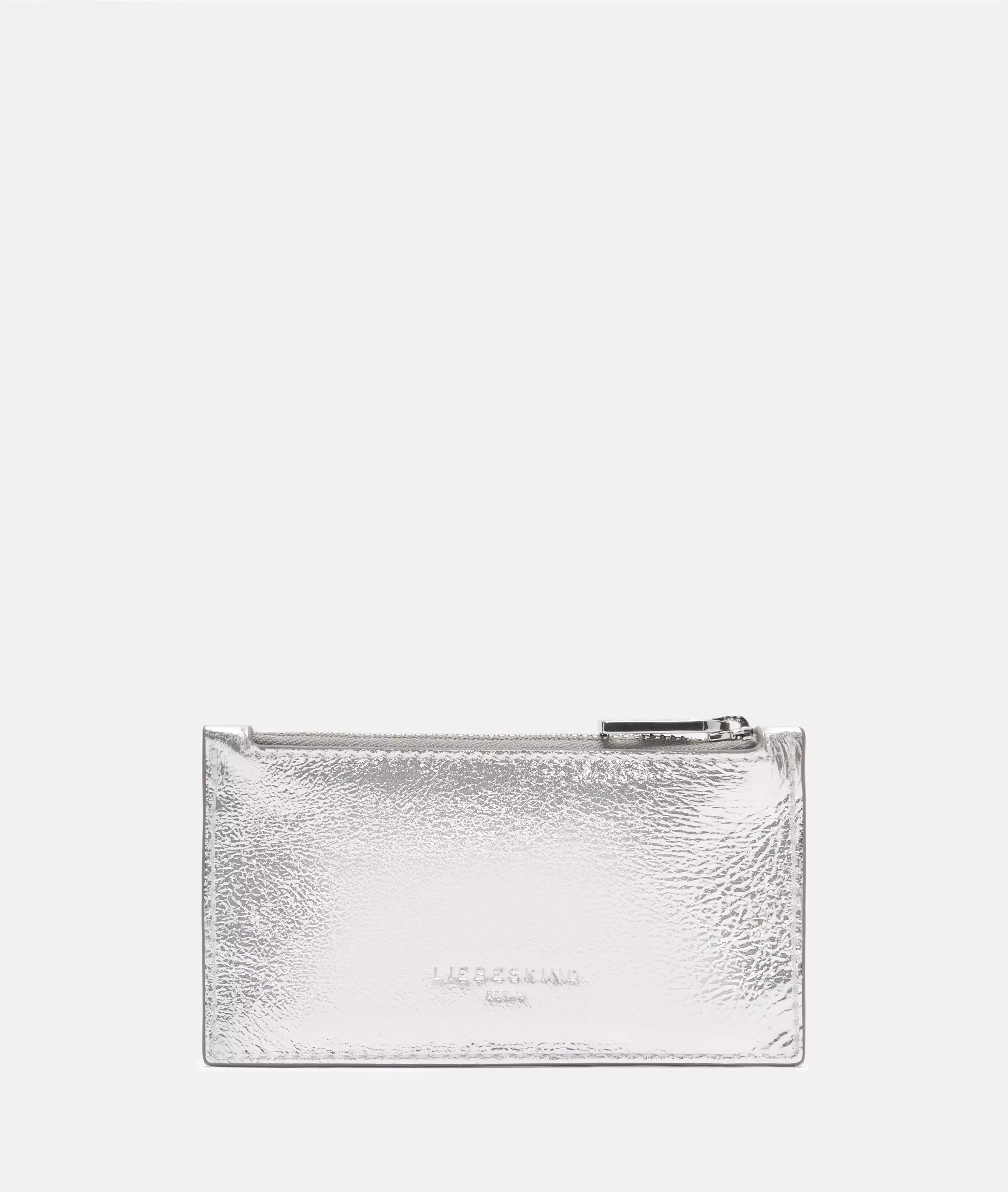 Lou Wallet XS Small card holder with metallic finish