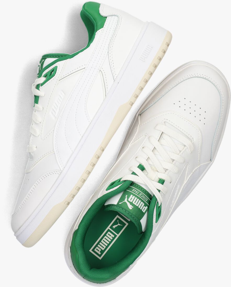 PUMA witte puma lage sneakers double court