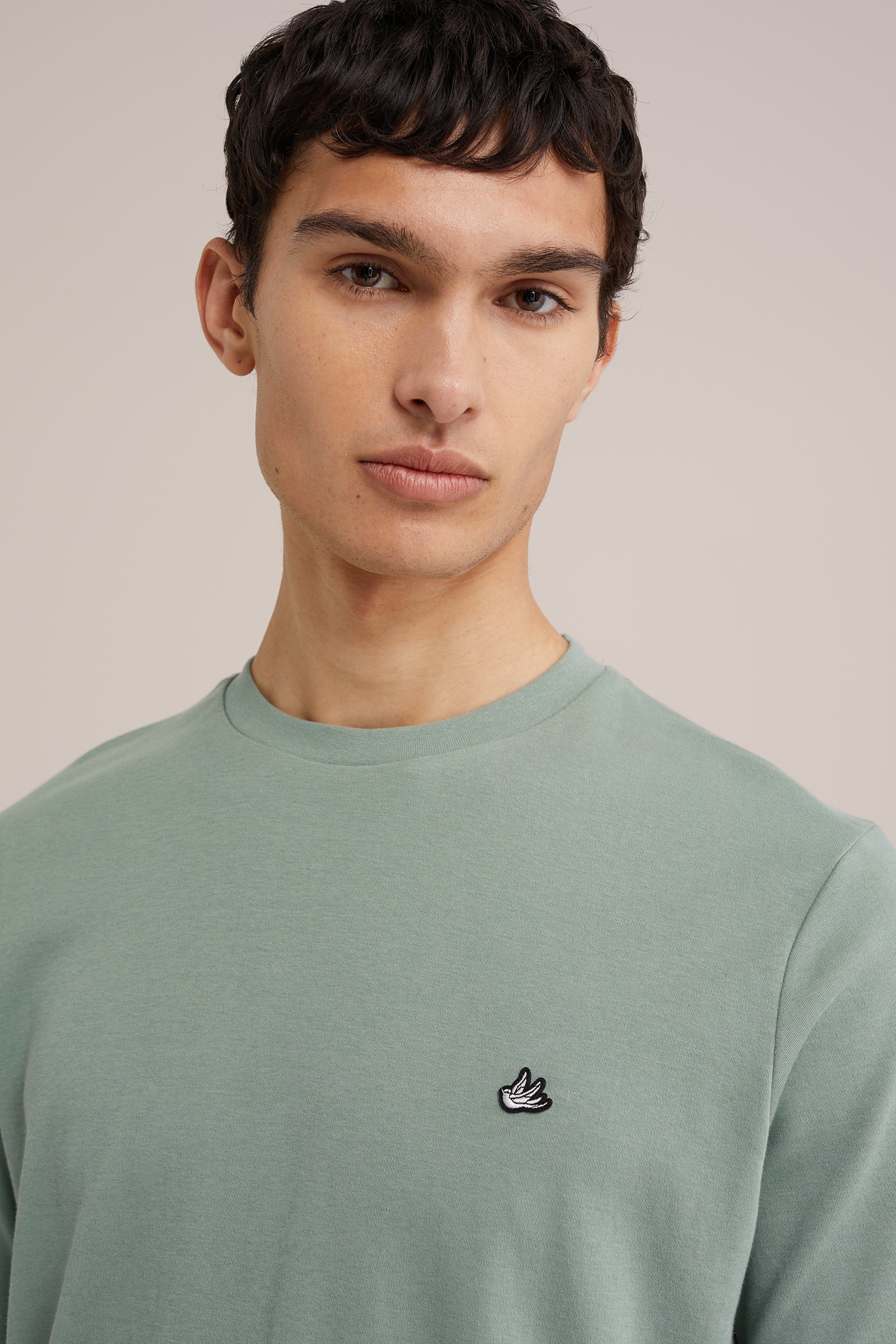 T-shirt Fundamentals Grijsgroen