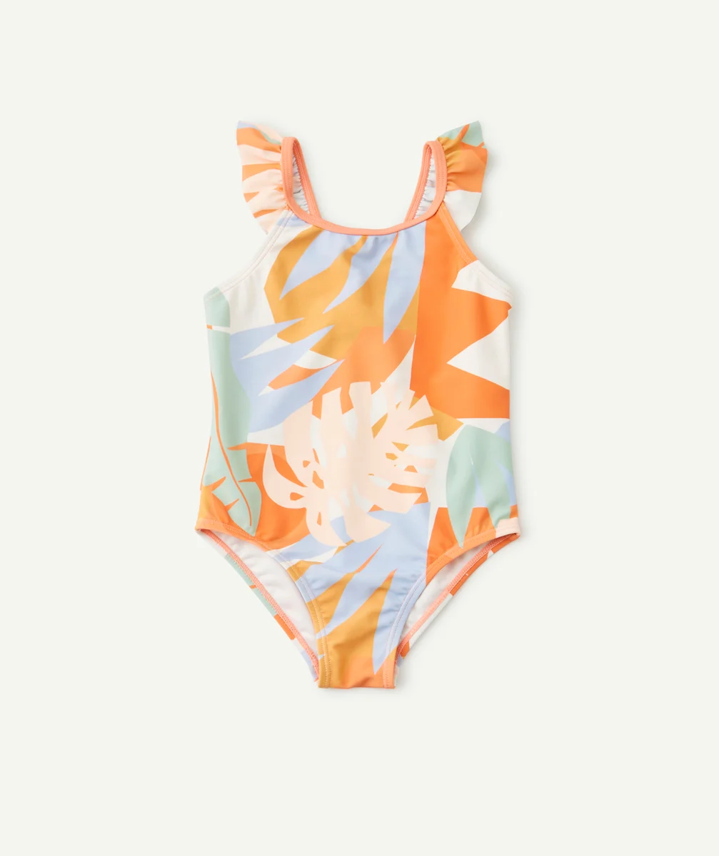MAILLOT DE BAIN 1 PIÈCE BÉBÉ FILLE EN FIBRES RECYCLÉES
