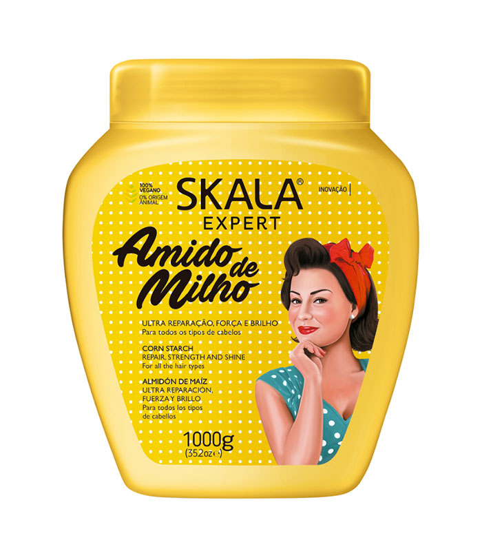 Skala - Creme condicionador Amido de Milho 1kg - Todos os tipos de cabelo