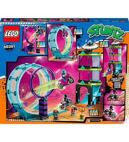 LEGO? City - Ultimativ Stuntk?reudfordring 60361 - 385 Dele