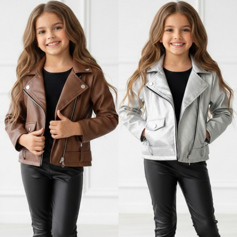 This is it leatherlook coat