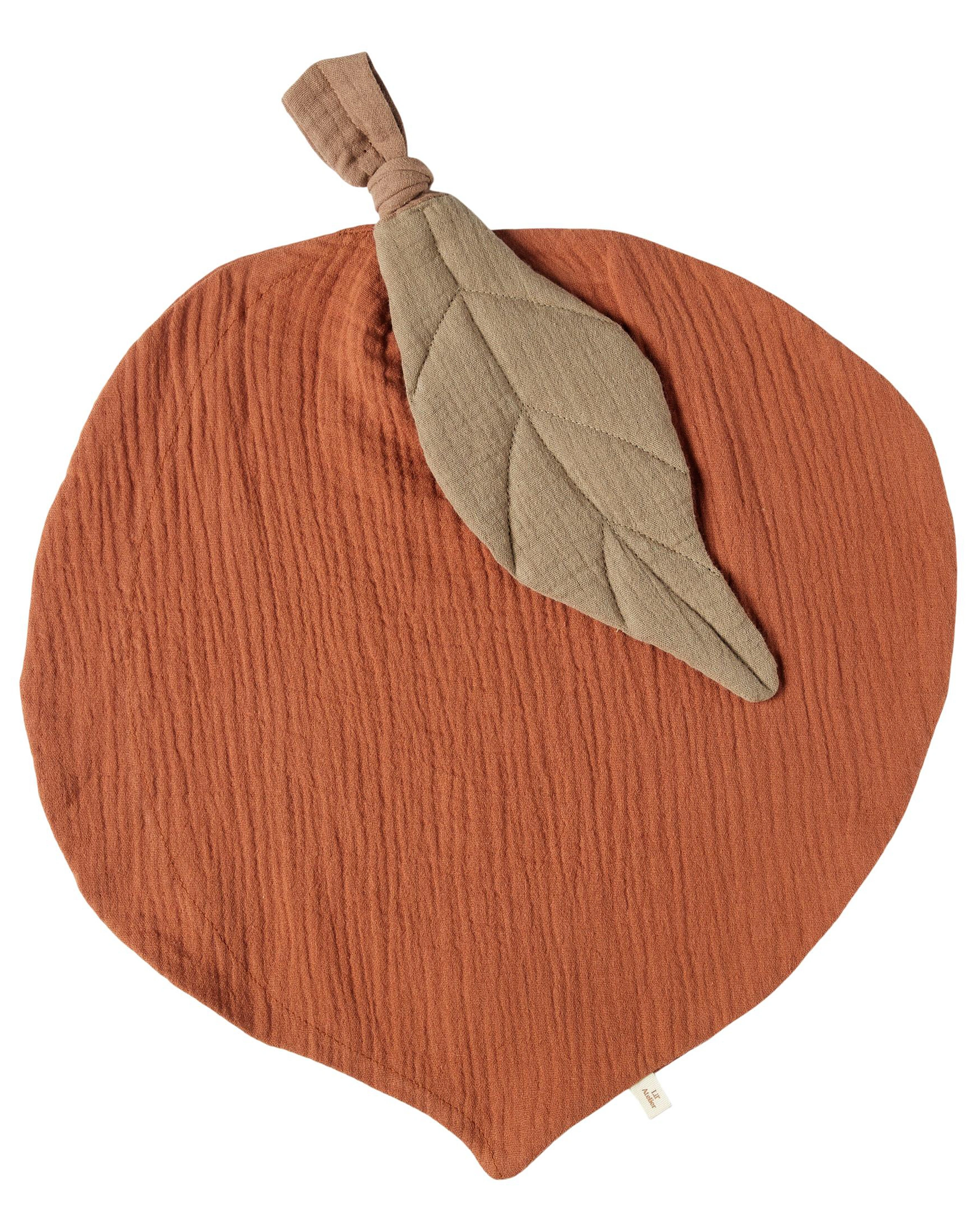 Schmusetuch NBNDOMI APPLE in mocha bisque
