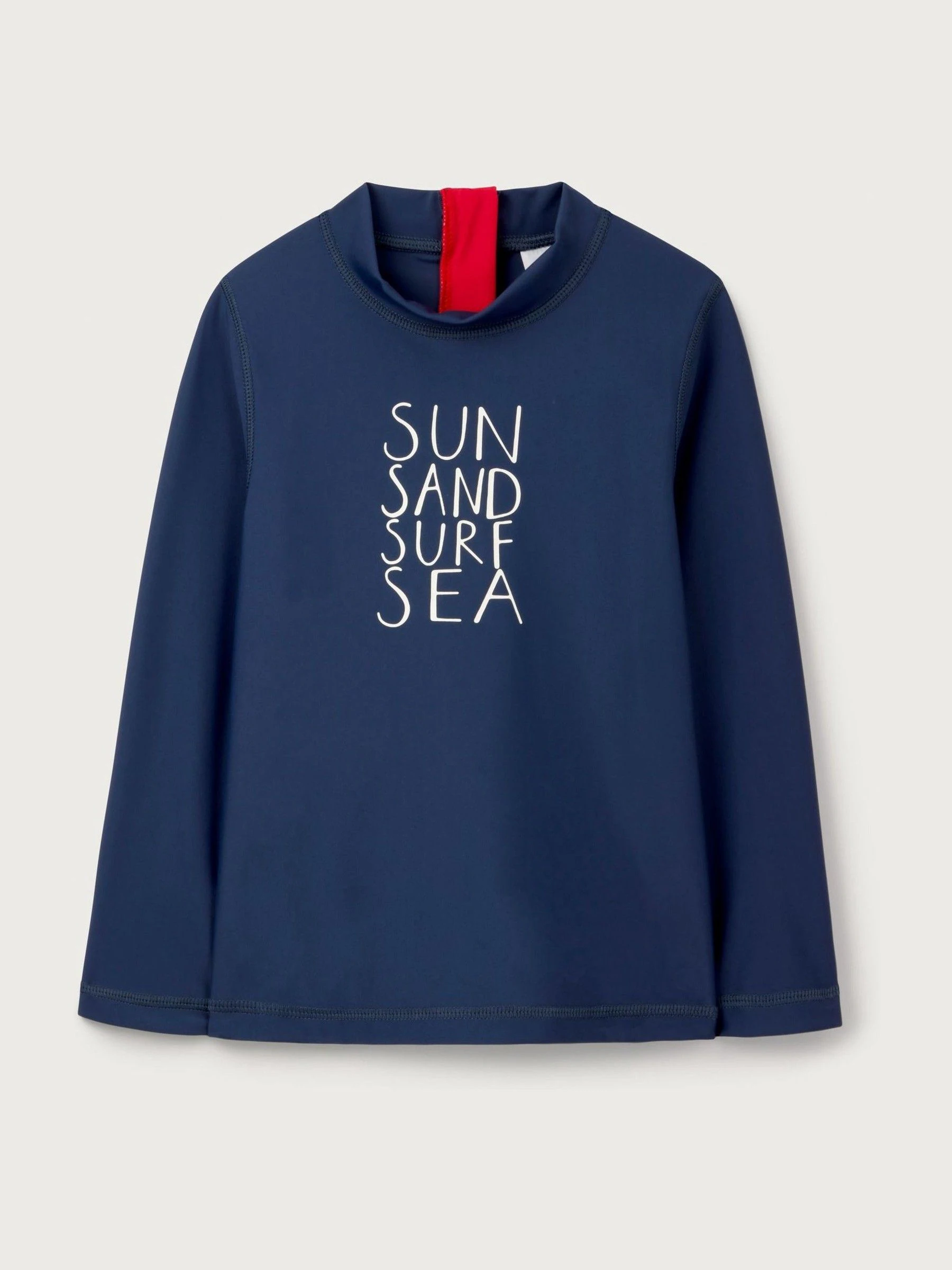 The White Company Blue Sun Sand Surf Sea Rash Vest