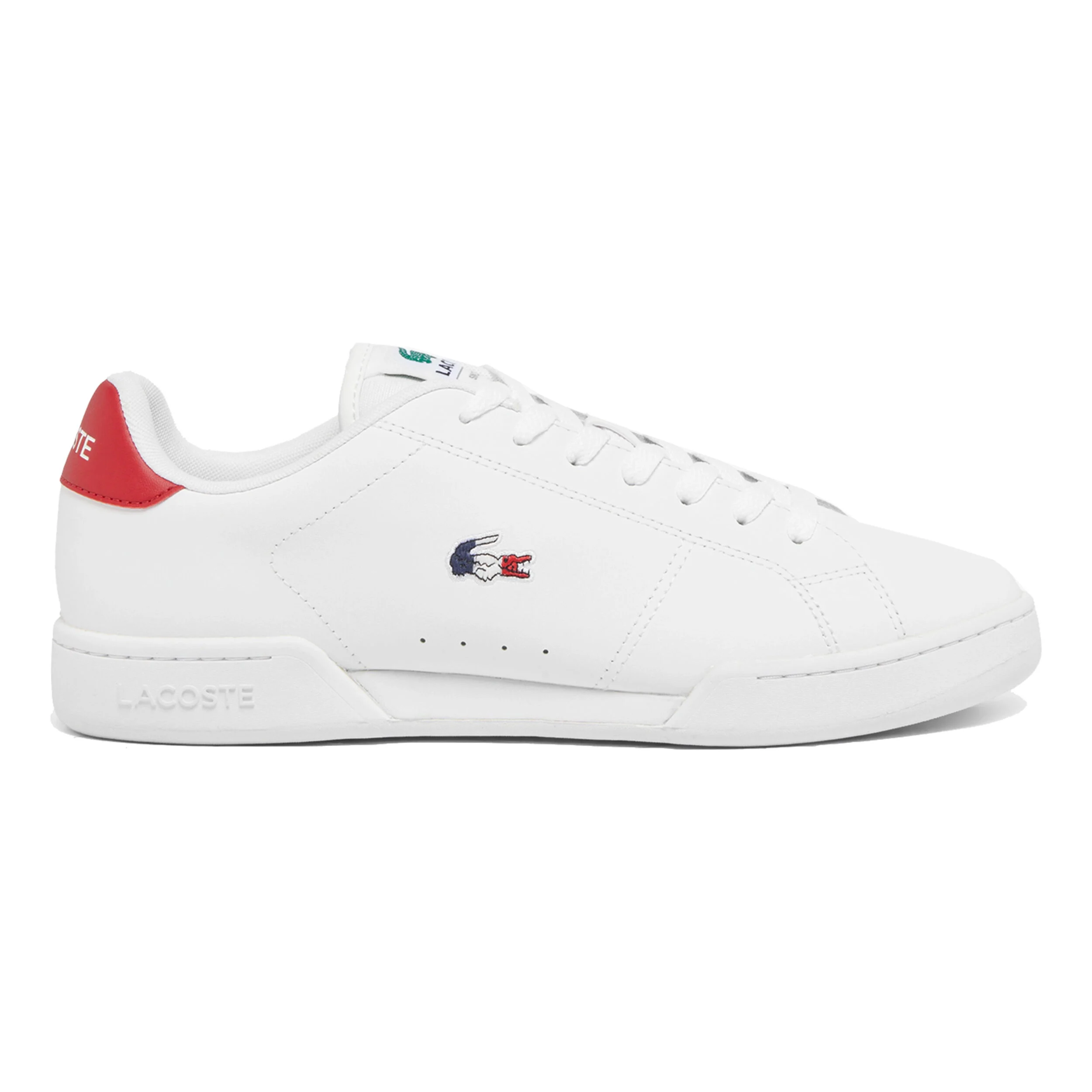 Lacoste Carnaby Cup Baskets Hommes - Blanc , Bleu Foncé