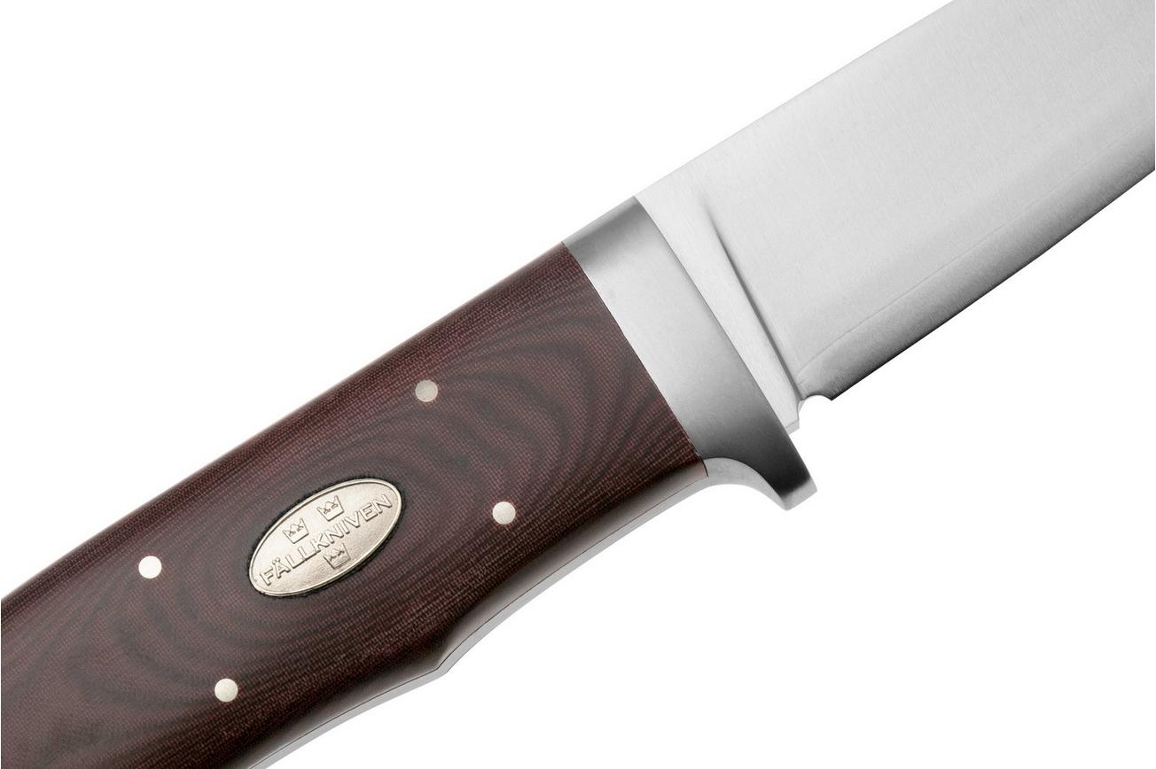 Fällkniven HK6L Hunters Knife, Maroon Micarta, jachtmes