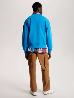 Suéter Prep Crew Neck Archive Fit